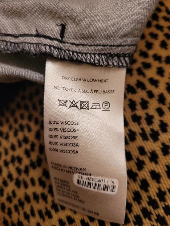 Anthropologie Wide Leg Silky Pants - Picture 7 of 7